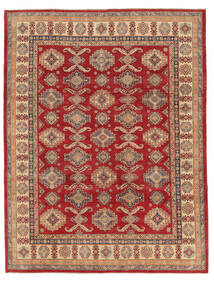  Kazak Fine Rug 253X359 Wool Dark Red/Brown Large Carpetvista
