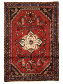  Hamadan Rug 108X156 Persian Wool Dark Red/Black Small Carpetvista