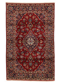 Tappeto Keshan Fine 105X173 Rosso Scuro/Nero (Lana, Persia/Iran)