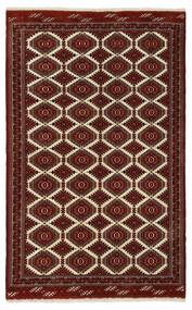  Turkaman Rug 157X250 Persian Wool Black/Brown Small
