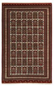  Turkaman Rug 158X245 Persian Wool Black/Brown Small