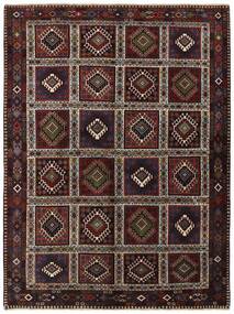  Persian Yalameh Rug 155X203 Black/Brown (Wool, Persia/Iran)