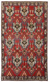 Afshar Teppich 152X256 Dunkelrot/Schwarz Wolle, Persien/Iran