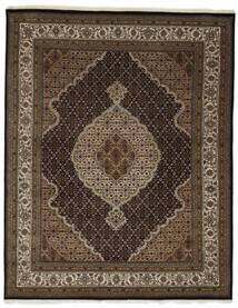 200X252 絨毯 タブリーズ Royal オリエンタル ブラック/茶色 (ウール, インド)