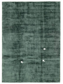  Tribeca Rug 210X290 Dark Green/Black Carpetvista