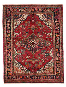 162X215 Tappeto Hamadan Fine Orientale Rosso Scuro/Nero (Lana, Persia/Iran) Carpetvista