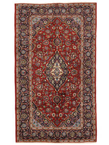 Tappeto Keshan Fine 150X255 Rosso Scuro/Nero (Lana, Persia/Iran)