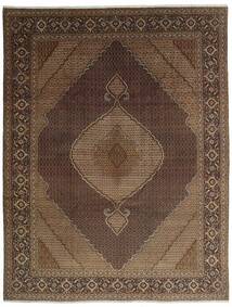  Oriental Tabriz 40 Raj Rug 297X393 Brown/Black Large Wool, Persia/Iran