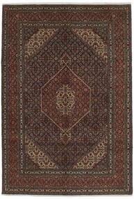  Oriental Tabriz 40 Raj Rug 196X291 Black/Brown Wool, Persia/Iran