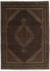 絨毯 タブリーズ 40 Raj 248X341 ブラック/茶色 (ウール, ペルシャ/イラン)