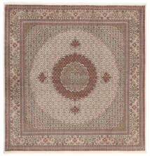 Tabriz 50 Raj Rug 204X212 Square Brown/Orange Wool, Persia/Iran