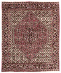 絨毯 ペルシャ ビジャー 200X245 ダークレッド/茶色 (ウール, ペルシャ/イラン)