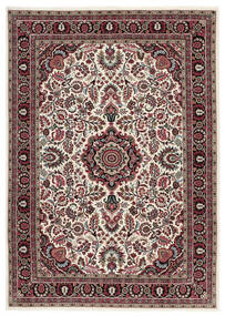 絨毯 ビジャー 180X253 ブラック/ダークレッド (ウール, ペルシャ/イラン)