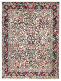 絨毯 ケルマン 195X260 ダークレッド/茶色 (ウール, ペルシャ/イラン)