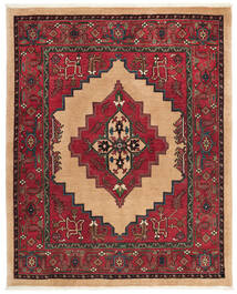  Persischer Bachtiar Teppich 211X260 Dunkelrot/Schwarz (Wolle, Persien/Iran)