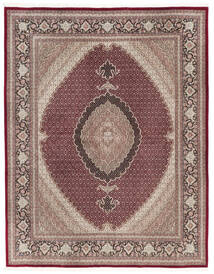  Tabriz 50 Raj Rug 205X261 Persian Wool Brown/Dark Red