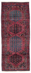 125X320 Bidjar Village Teppich Orientalischer Läufer Dunkelrot/Schwarz (Wolle, Persien/Iran)