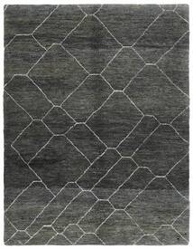 151X197 Moroccan Berber - Persia Teppich Moderner Schwarz/Dunkelgrau (Wolle, Persien/Iran)