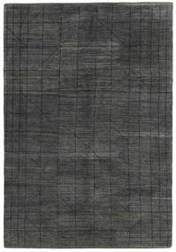 絨毯 Moroccan Berber - Persia 206X295 ブラック/ダークグレー (ウール, ペルシャ/イラン)
