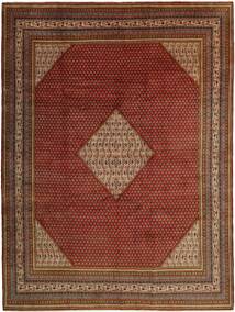 絨毯 サルーク Mir 288X388 ダークレッド/茶色 大きな (ウール, ペルシャ)