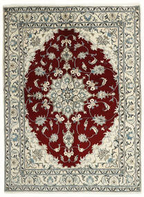  Orientalischer Nain Teppich 164X225 Schwarz/Braun Wolle, Persien