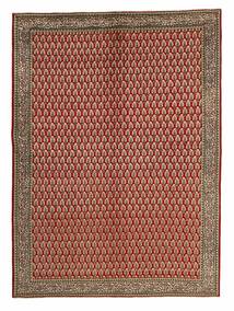 絨毯 オリエンタル サルーク Mir 198X278 茶色/ダークレッド (ウール, ペルシャ)