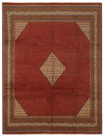 絨毯 オリエンタル サルーク Mir 290X388 ダークレッド/茶色 大きな (ウール, ペルシャ)