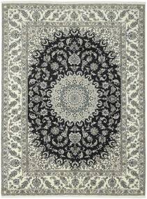  Orientalischer Nain Teppich 250X335 Grün/Schwarz Großer Wolle, Persien