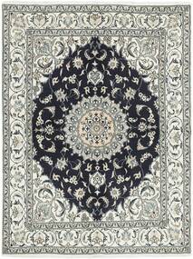 Orientalischer Nain Teppich 189X250 Grün/Schwarz Wolle, Persien
