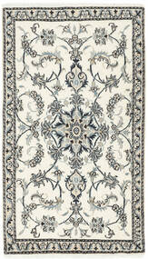 87X147 Nain Rug Oriental Beige/Dark Grey (Wool, Persia)