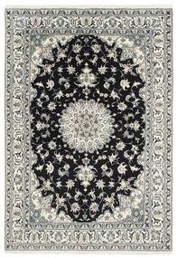 166X242 絨毯 ナイン オリエンタル ブラック/ダークグレー (ウール, ペルシャ)