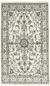 117X203 絨毯 オリエンタル ナイン イエロー/ダークグレー (ウール, ペルシャ)