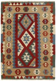 172X243 絨毯 キリム オリエンタル 茶色/ダークレッド (ウール, ペルシャ)