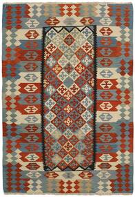 絨毯 キリム 172X244 ダークレッド/ダークグレー (ウール, ペルシャ)
