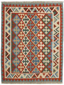 155X197 絨毯 キリム オリエンタル ダークレッド/ベージュ (ウール, ペルシャ)