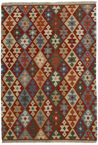 176X253 絨毯 キリム オリエンタル ダークレッド/茶色 (ウール, ペルシャ)