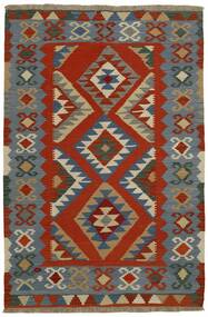 168X240 絨毯 キリム オリエンタル ダークレッド/ブラック (ウール, ペルシャ)