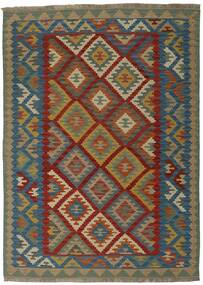 172X235 絨毯 キリム オリエンタル ブラック/ダークレッド (ウール, ペルシャ)