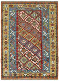  Orientalischer Kelim Teppich 208X289 Orange/Braun Wolle, Persien