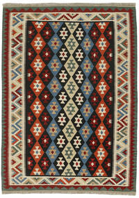 171X239 Kilim Rug Oriental Black/Dark Red (Wool, Persia)