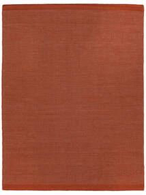 Kalix 250X350 Large Rust Red/Purple Geometric Wool Rug