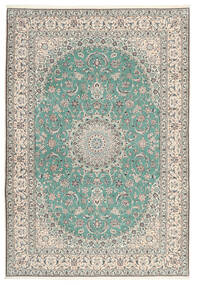 Nain 6La Rug 209X303 Persian Wool Dark Green/Green