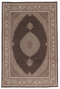 絨毯 オリエンタル タブリーズ 50 Raj 205X310 茶色/ブラック ( ペルシャ/イラン)