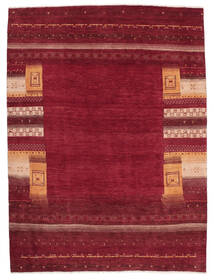 250X337 Loribaft Fine Persia Rug Modern Dark Red/Brown Large (Wool, Persia/Iran)