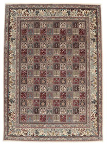 240X340 Moud Teppich Orientalischer Braun/Dunkelrot (Wolle, Persien/Iran)