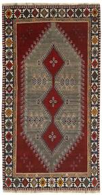121X231 絨毯 カシュガイ オリエンタル 茶色/ブラック (ウール, ペルシャ)