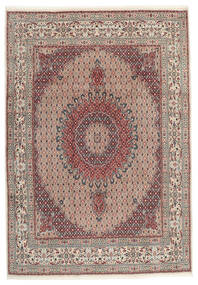 Moud Teppich 240X348 Braun/Dunkelrot Wolle, Persien/Iran
