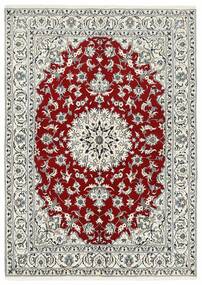 171X240 Nain Rug Oriental Dark Red/Dark Grey (Wool, Persia)