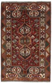 160X251 Ghashghai Teppich Orientalischer Schwarz/Braun (Wolle, Persien )