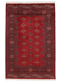  Pakistan Bokhara 2Ply Rug 129X193 Wool Dark Red/Black Small Carpetvista